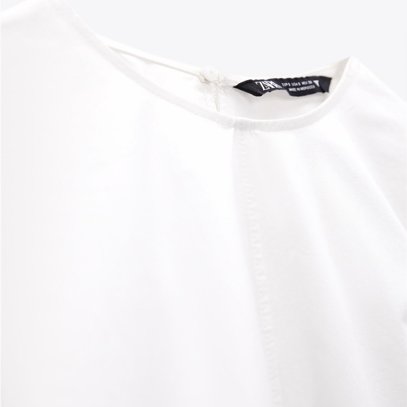 GATHERED TOP WITH TIES - Picture 7 of 12